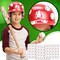 200 Pieces 8 Sheets Baseball Award Decal Set Baseball Vinyl Stickers 1" Small Self Adhesive Baseball Helmet Stickers for Laptops, Cars, Scrapbook, Phones, Batting